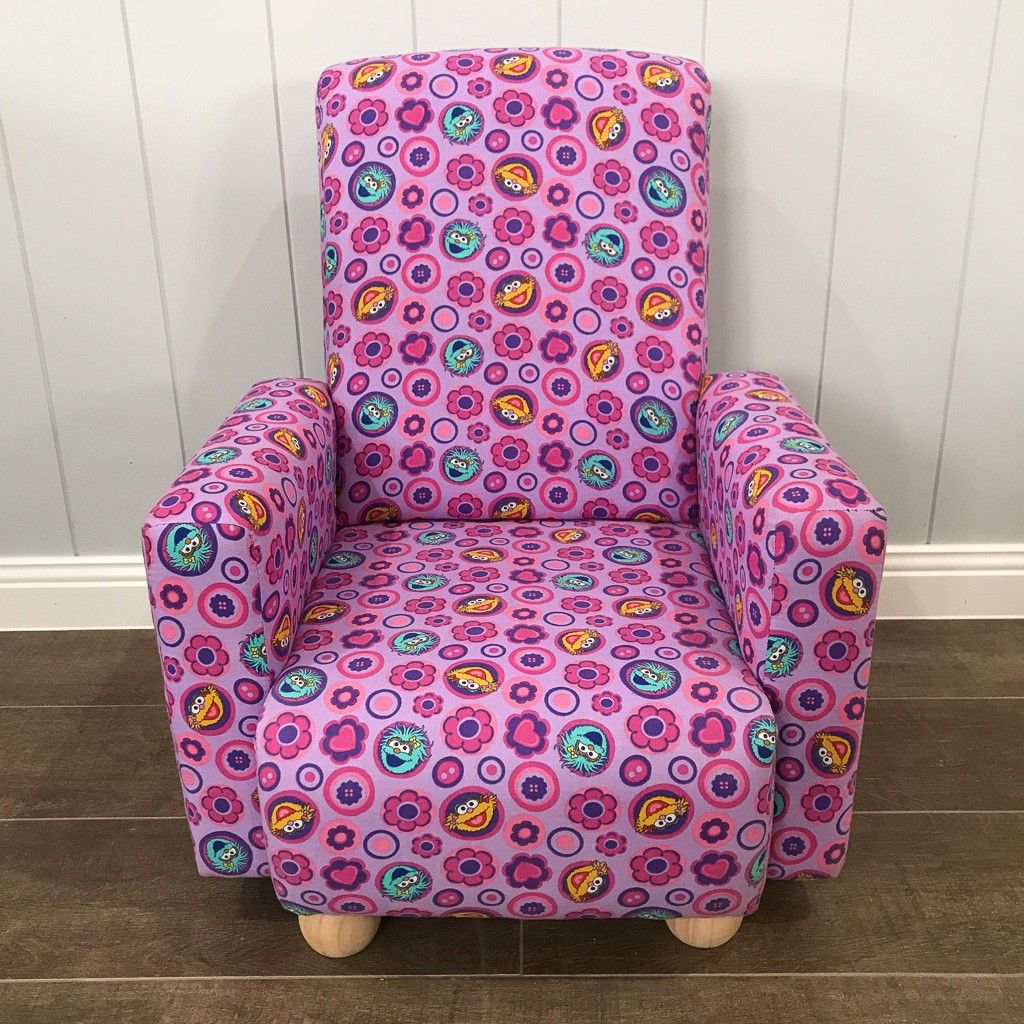 Sesame Street Pink Chair — image 1
