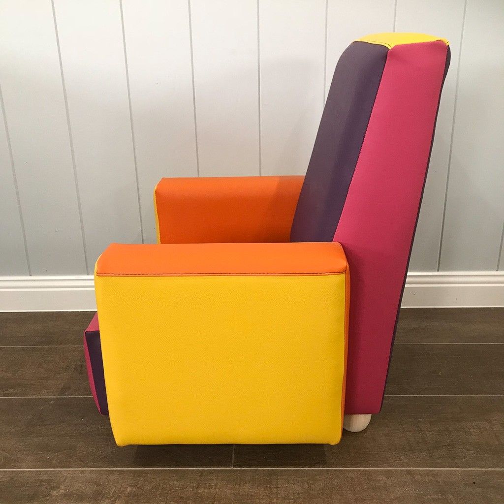 Vinyl Multi-Coloured Chair — image 4