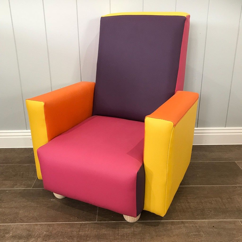 Vinyl Multi-Coloured Chair — image 5