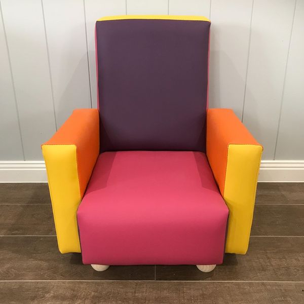 Vinyl Multi-Coloured Chair